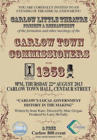 1853 Carlow Town Commissioners 2013